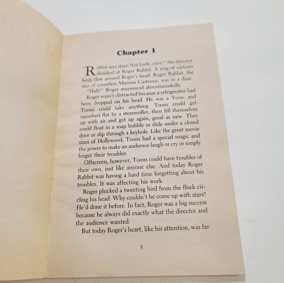 Vintage 1988 Who Framed Roger Rabbit A Golden Book Movie Novelization - Picture 10 of 10